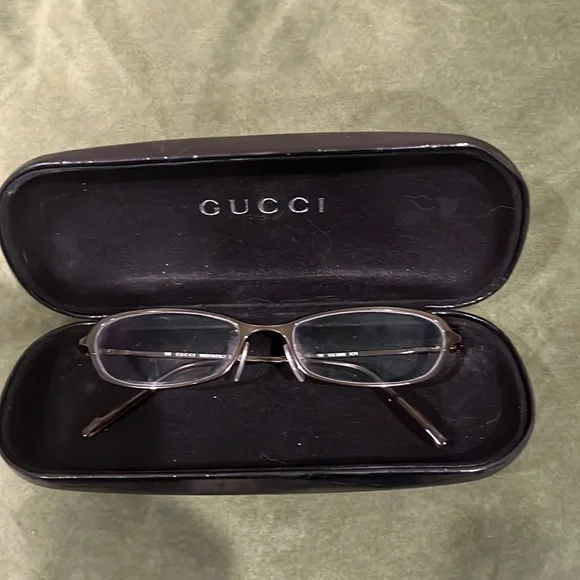 Gucci | Accessories | Gucci Glasses With Case Authentic Arms  GUCCI GLASSES AND CASE BUNDLE ALL ITEMS GENUINE main image 0